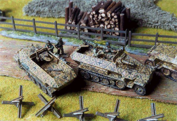 Hanomag 251/9s, finished models.