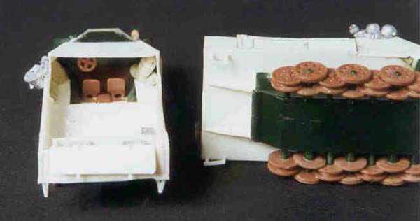 View of rear and underneath