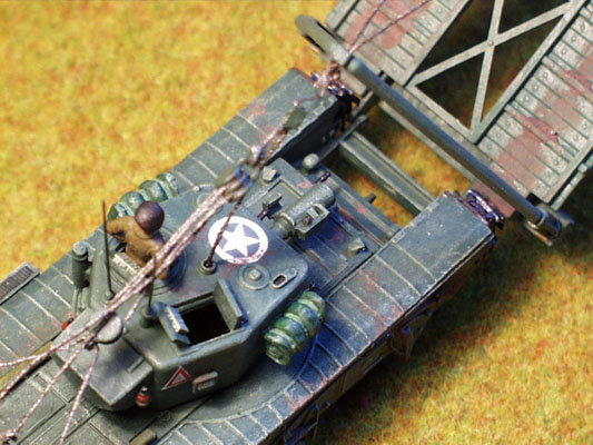 Detail of petard mortar