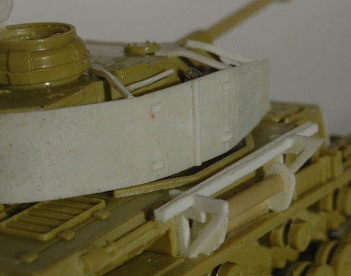 Side of turret of Ausf. H