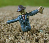 It's a scarecrow, what else?