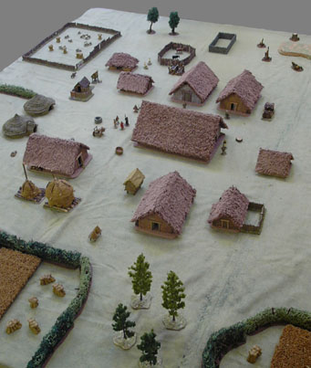 Plan view of example table