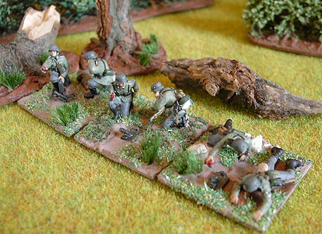 German 50mm mortar teams
